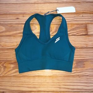 Do you even forest green seamless bra